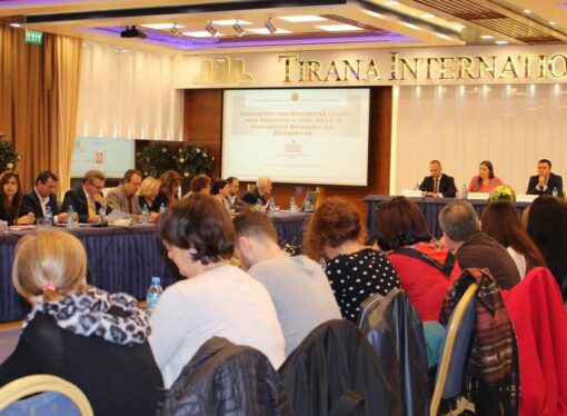 Ministria e Integrimit Europian konsulton Raportin e Komisionit Europian për Shqipërinë me shoqërinë civile