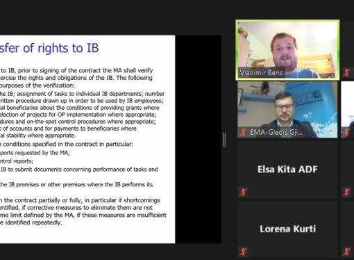 NCEI 2019 – 2021, WG IV, Session 2: Management and Implementation bodies of EU funding programmes