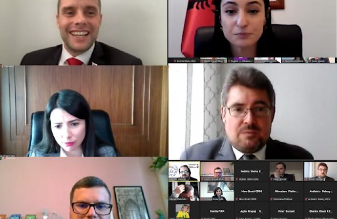 Sesioni Plenar i Konventës Kombëtare për Integrimin Europian në Shqipëri 2021-2023